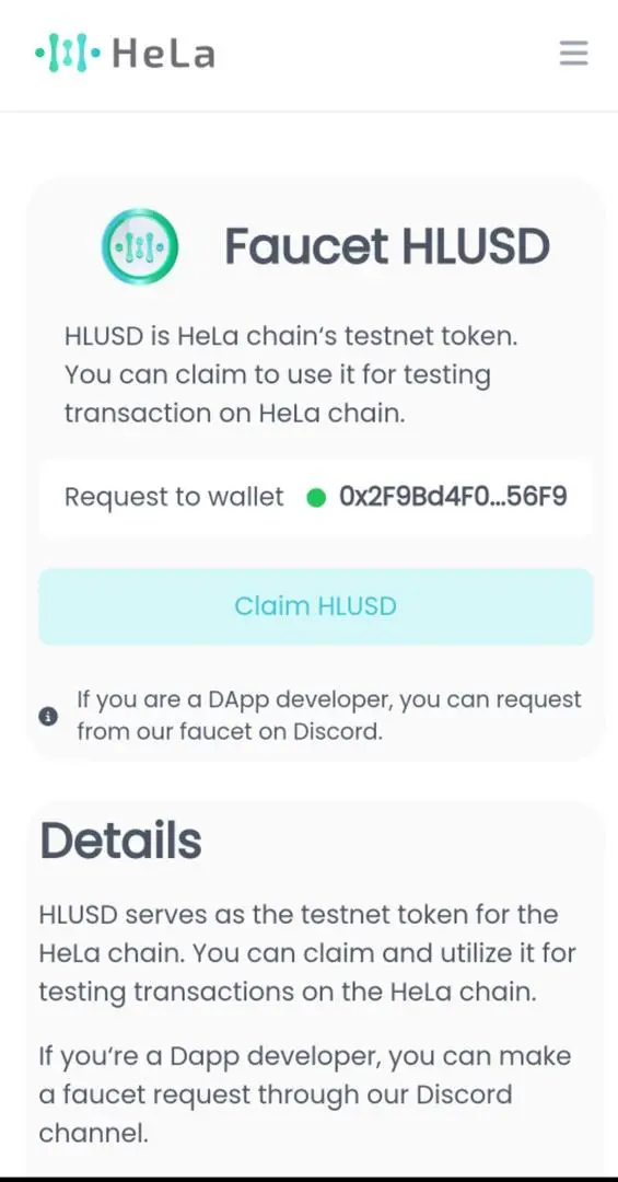 HELA LABS AIRDROP