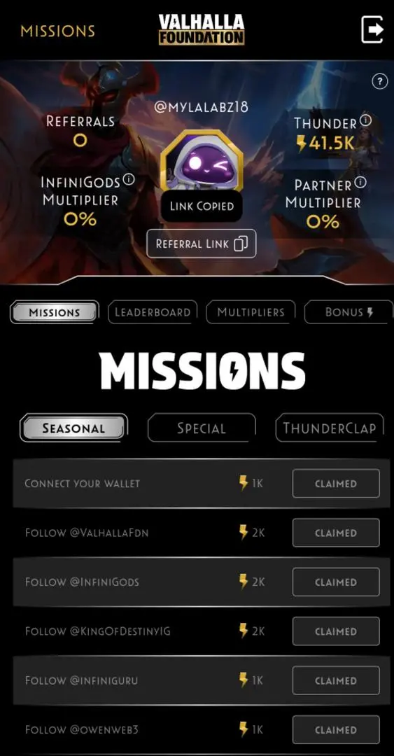 VAHALLA FOUNDATION AIRDROP