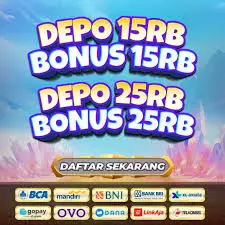 Depo 25 Bonus 25 Bonus di depan