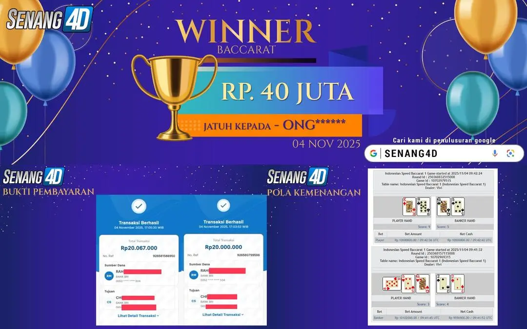 Selasa, 04 November 2025