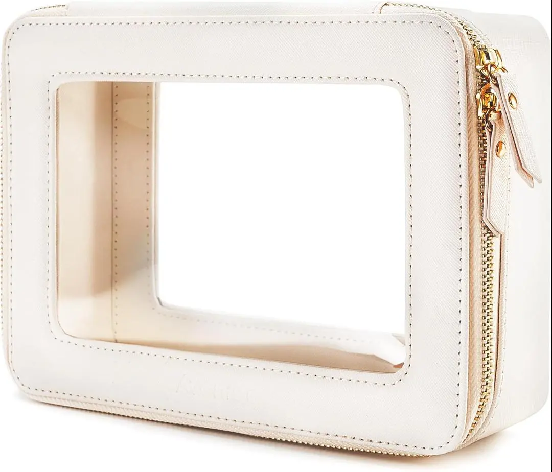 Makeup Travel Bag White