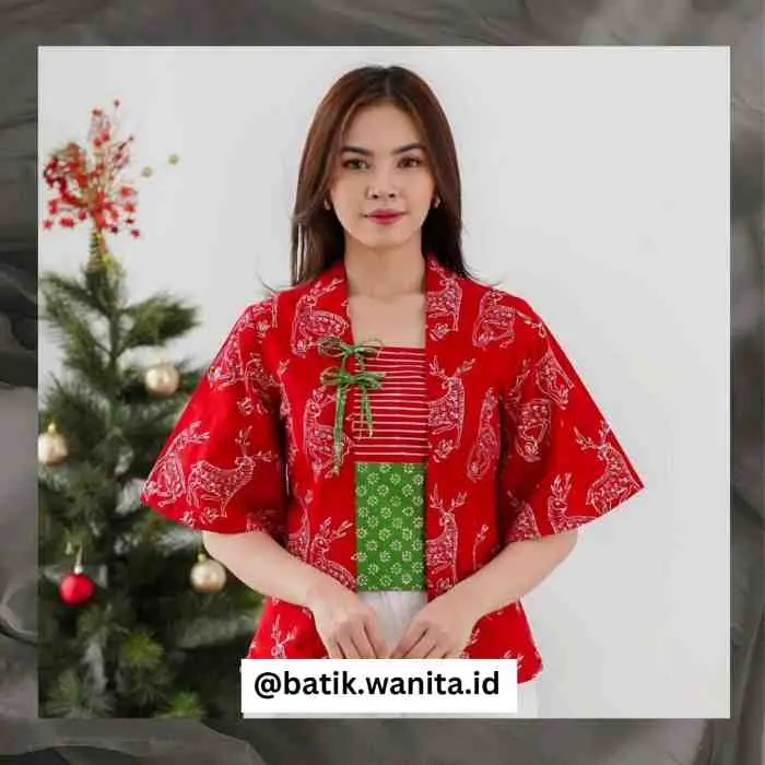 Mary Blouse Lengan 3/4