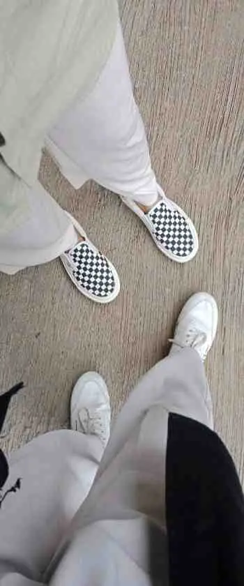 Vans Old Skool Black White Slip On