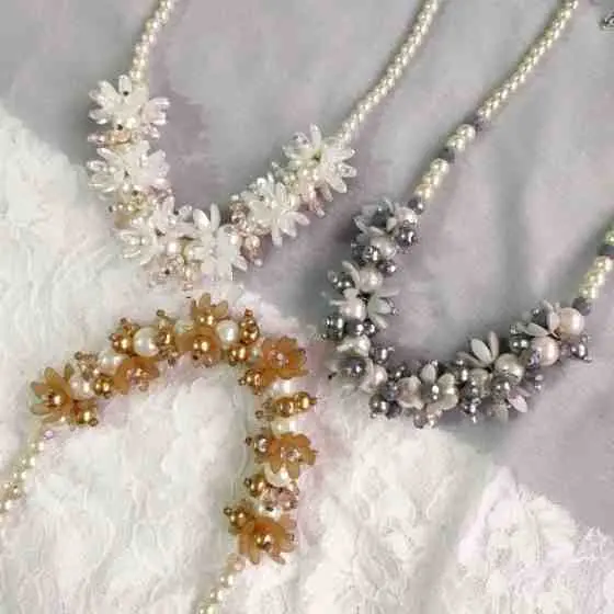 Kalung Manik Hijab Premium