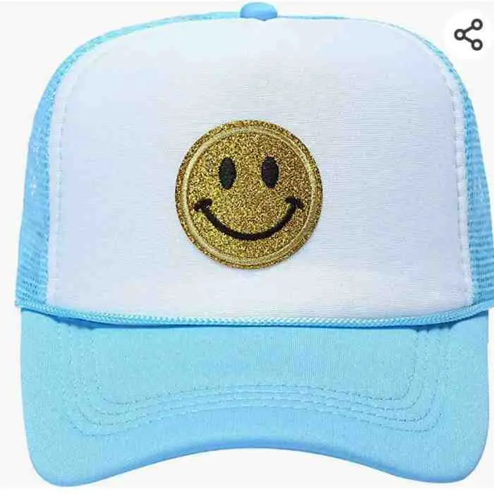 Smiley face hat