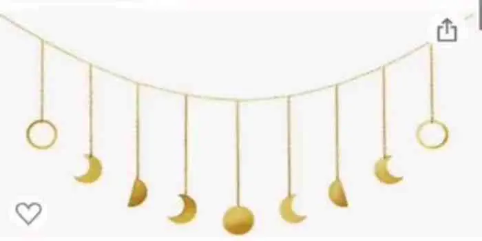 Moon phase wall hanging 