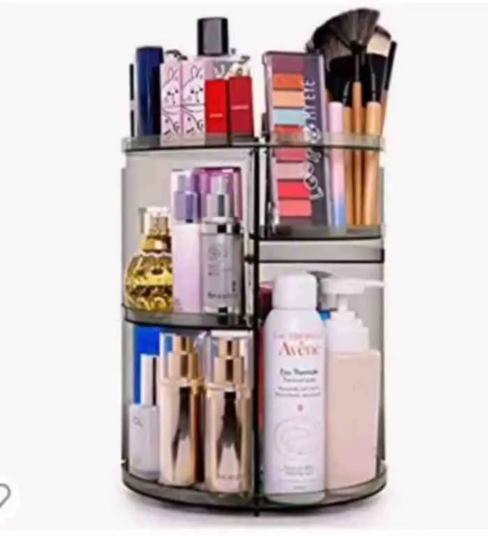 Rotation makeup organiser 