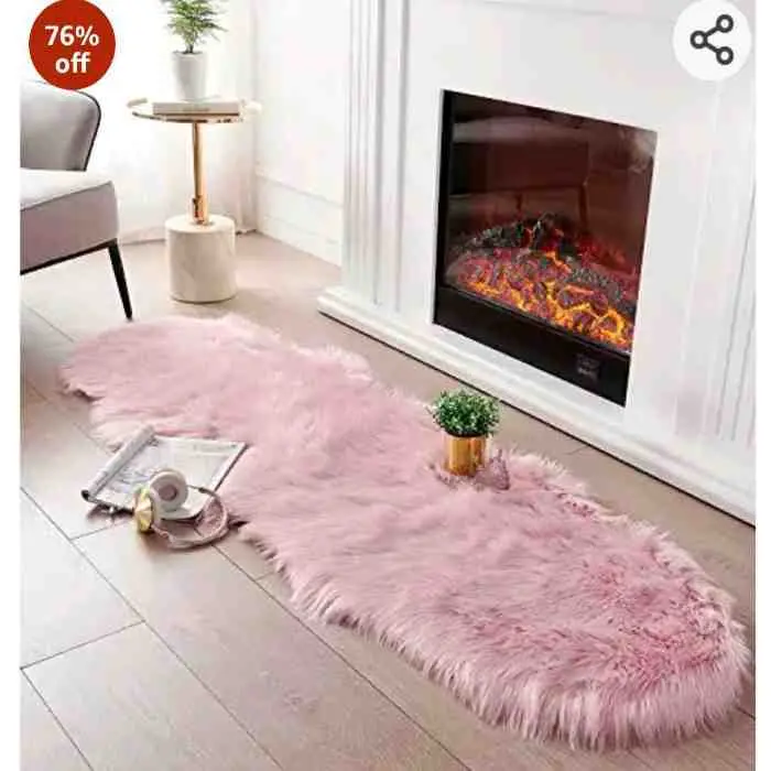 fluffy rug