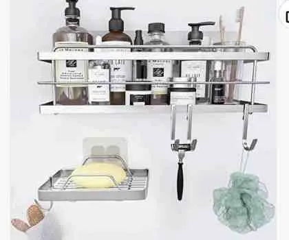 Shower caddy basket