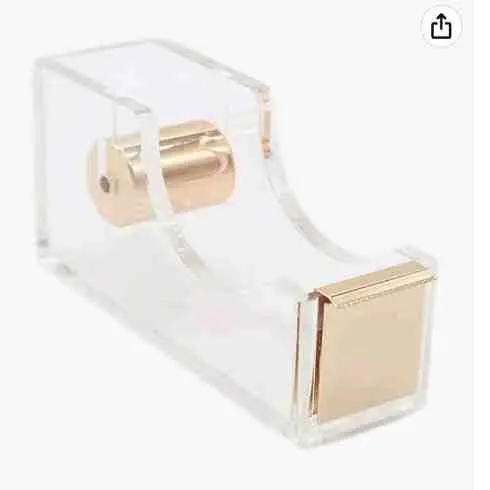Acrylic gold tape