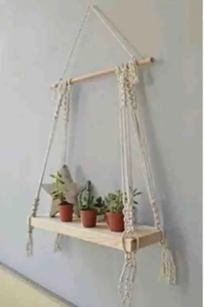 Wall hanging self