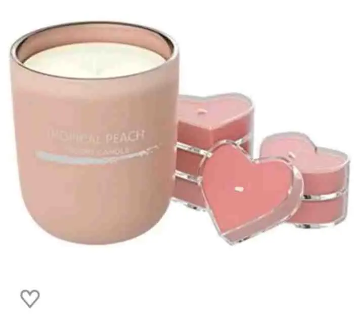 Wax scented candles 