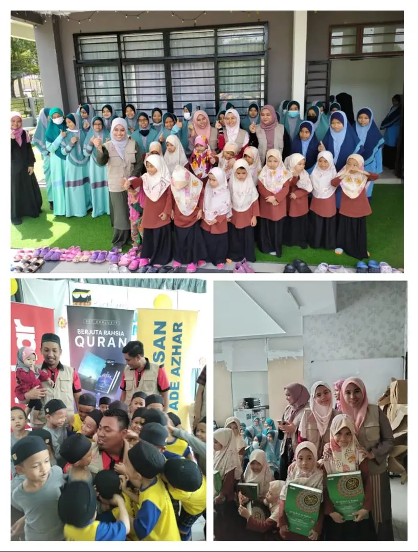 Pusat Jagaan Cahaya Kasih Bestari - 200 Naskah, 20 BRQ, 20 Sejadah