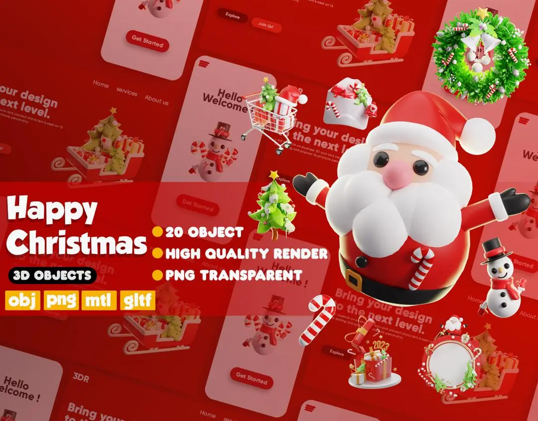 3D Icon Calendar valentine isolated