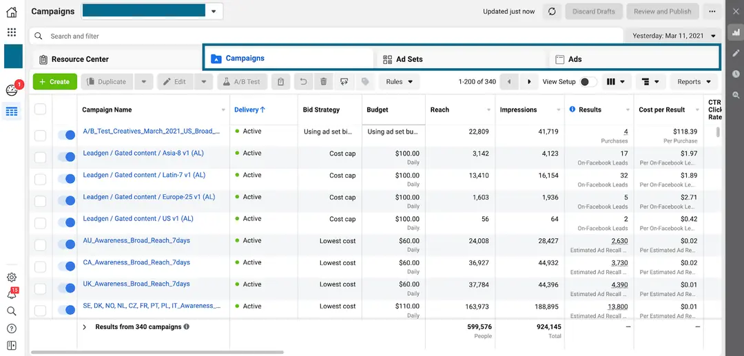Our students results