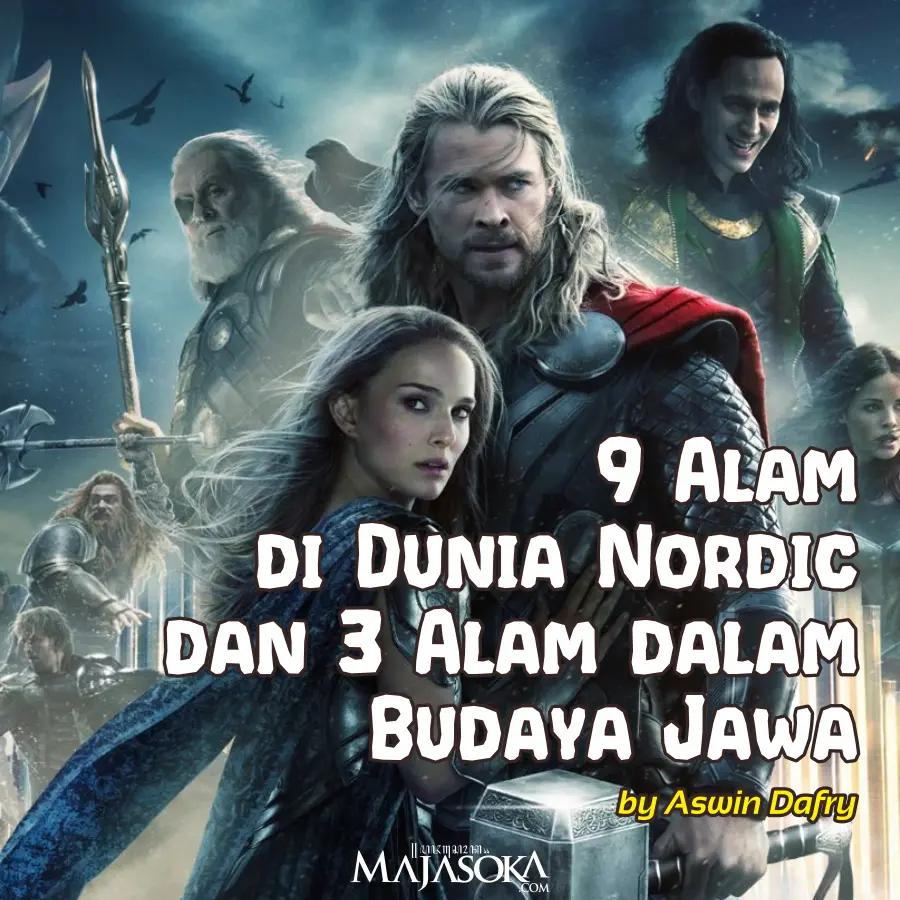 9 Alam di Dunia Nordic dan 3 Alam dalam Budaya Jawa