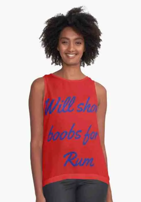 For rum