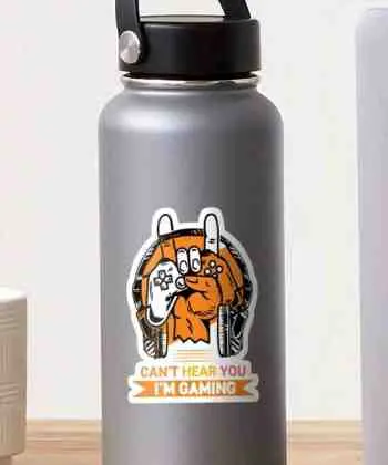 I'm gaming sticker