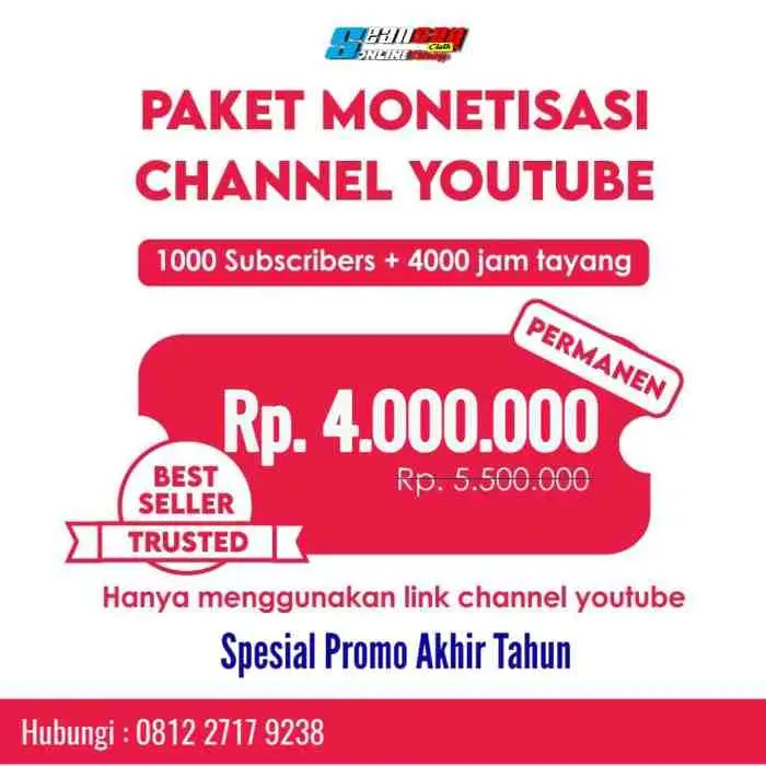 PROMO PAKET MONETISASI