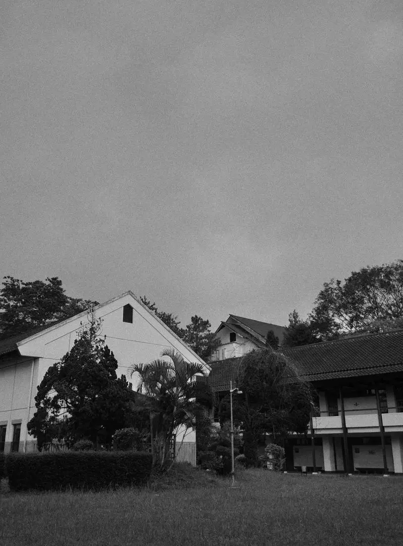 Shokudo in black & white.