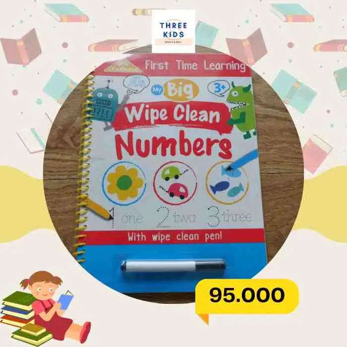 Wipe clean Numbers Book