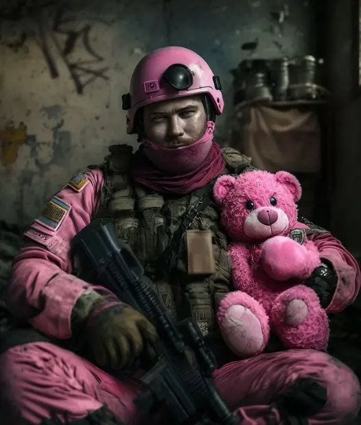 The Pink Soldier