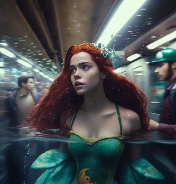 Princesses in Subway