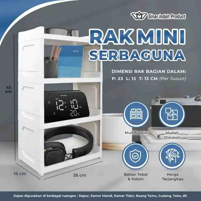 Rak Mini 4 Susun