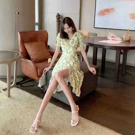 9. Dress Floral Dupe Rose BPink