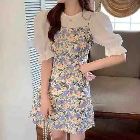 10. Premium Korean Flower Dress