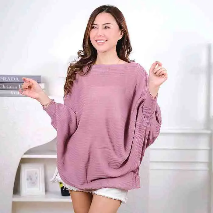 22. Batwing sweater oversize
