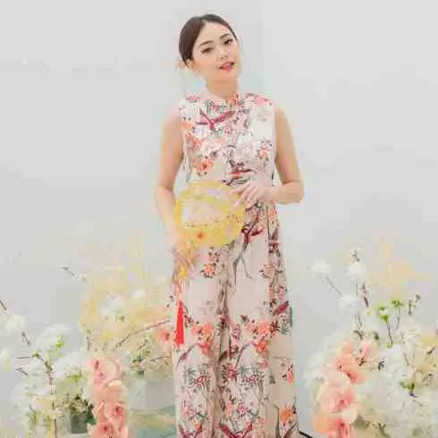 30. Jumpsuit Cheongsam Kazuha