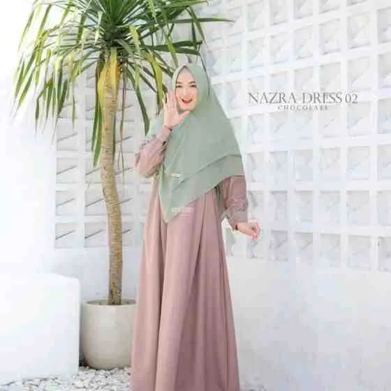 43. Gamis Nazra estetik