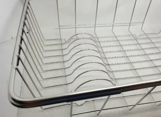 keranjang tirisan sink bak cuci piring / drainer basket stainless