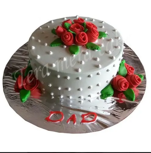 Red Rose Desire Cake