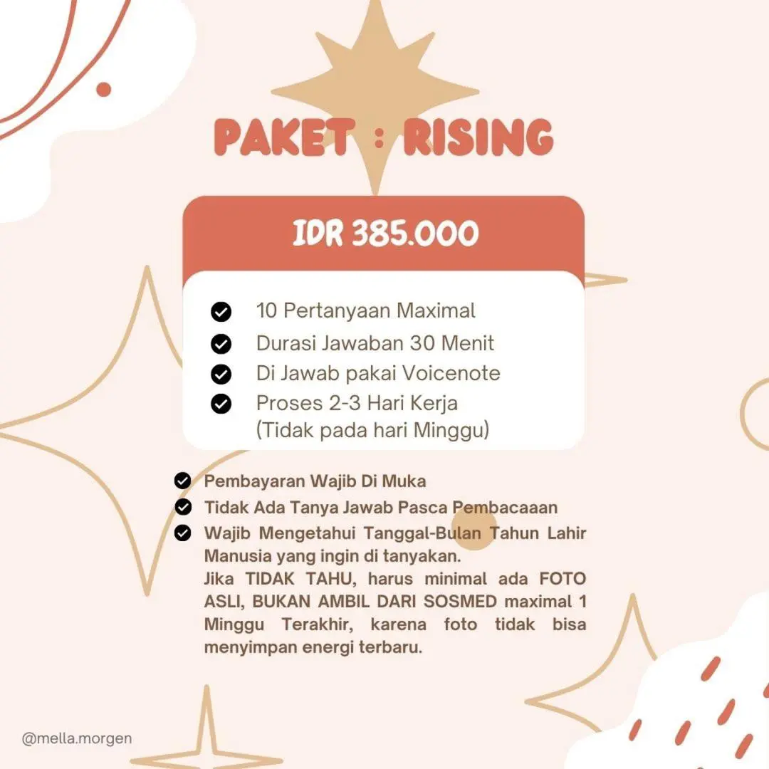 Paket Rising
