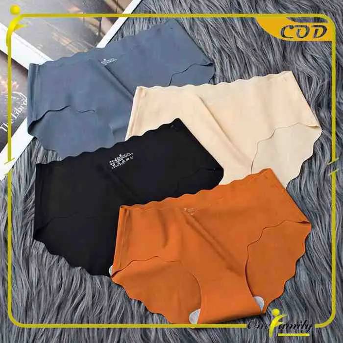 Celana dalam seamless ice silk