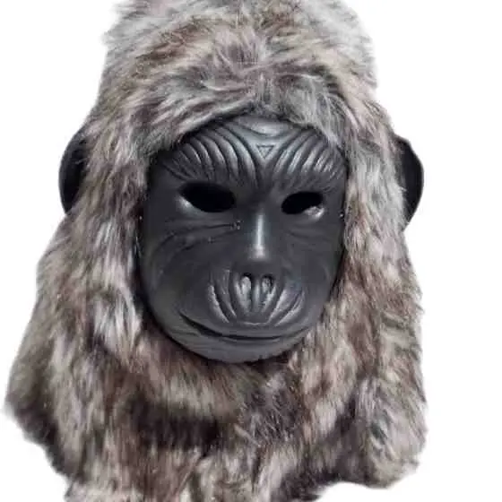 Topeng monyet berbulu 