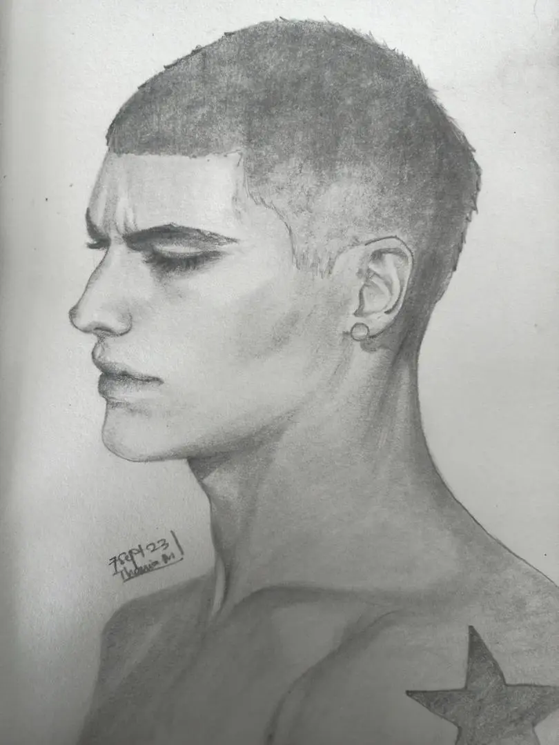 Another sample BnW realistic draw