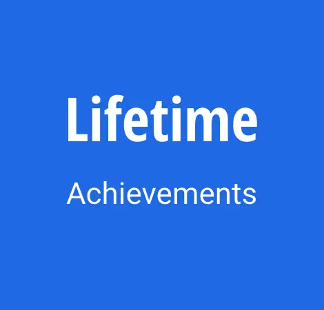 Lifetime Achievements