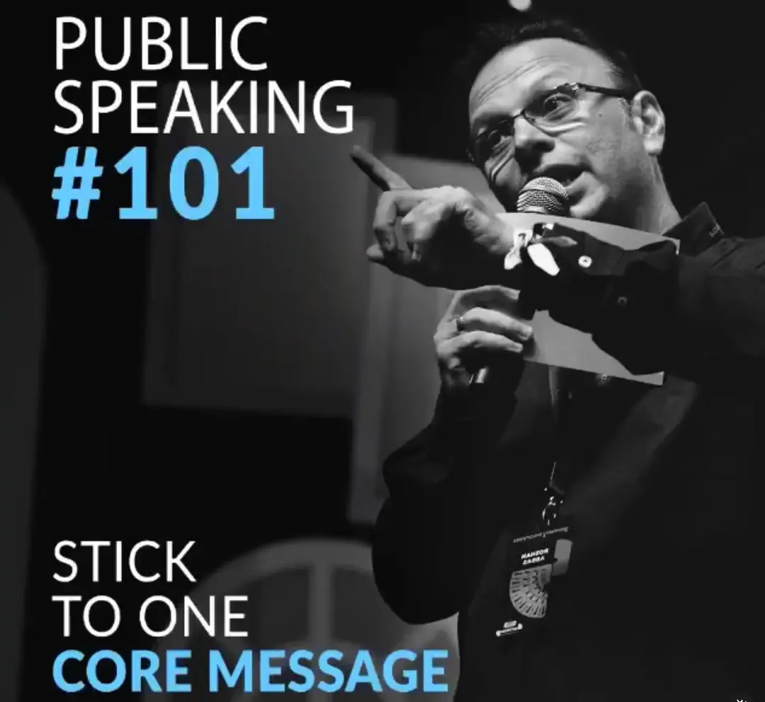 Stick to One Core Message