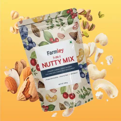 7-in-1 Nutty Mix Farmley Standee Pouch 200 g