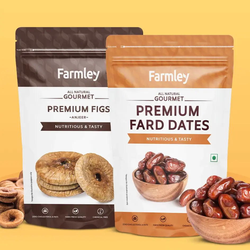 Fard Dates (400g) & Figs Combo (200g)