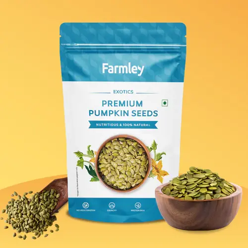 Premium Pumpkin Seeds Farmley Standee Pouch 200 g