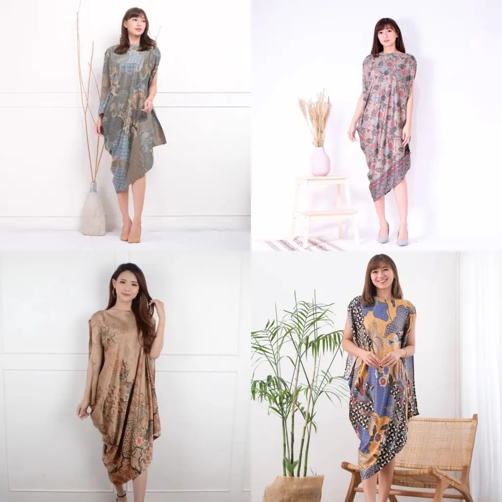 Batik Kaftan Asymmetric