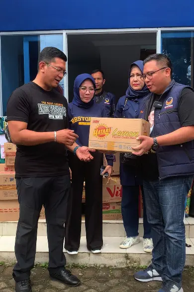 Posko NasDem Cianjur, Bantuan
