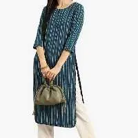  Printed Straight Kurti