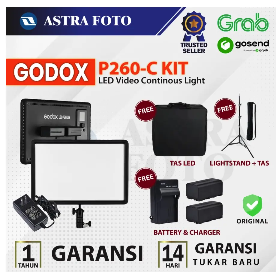 15. Lampu Godox 260C