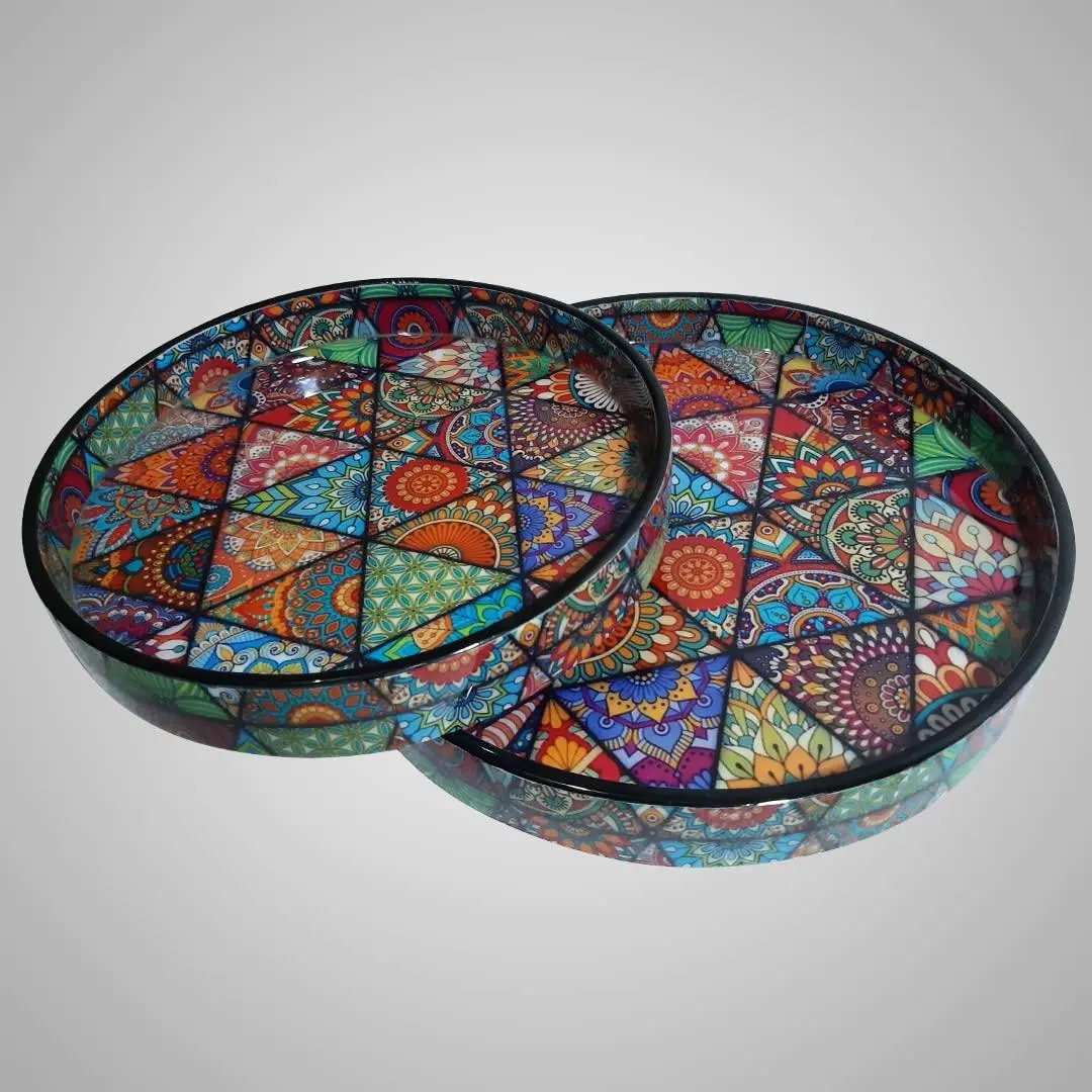 Round Trays Set of 2