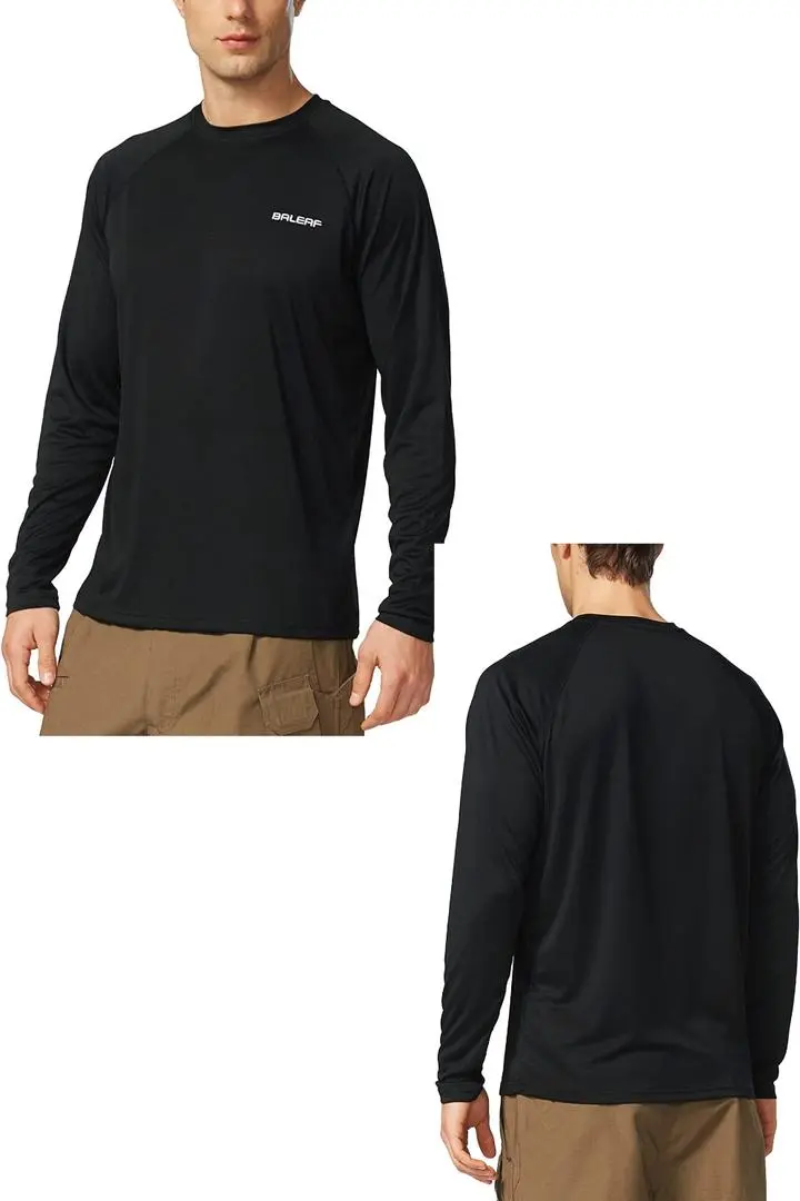 Men's Sun Protection Shirts UV SPF T-Shirts 